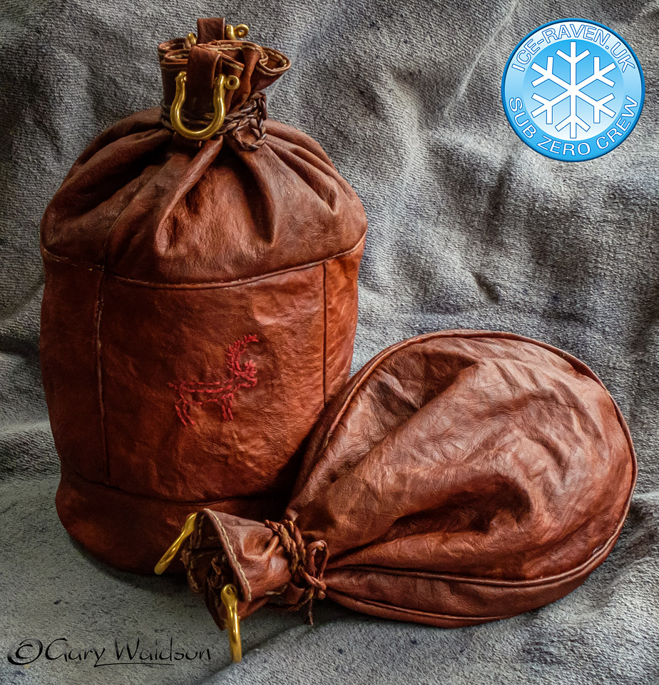 The Boazu Bag and The Boreal Bag - Ice Raven - Sub Zero Adventure - Copyright Gary Waidson, All rights reserved.