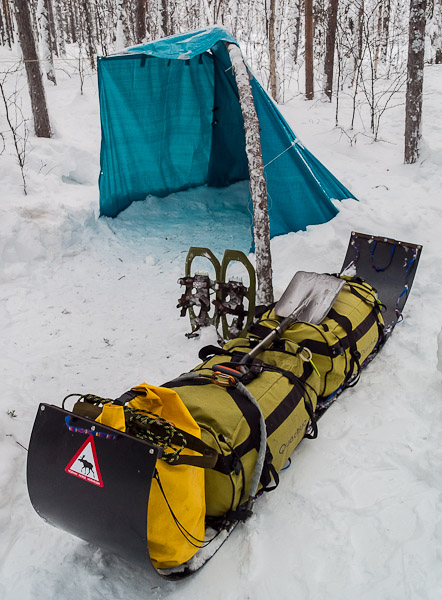 Loaded to Leave - Ice Raven - Sub Zero Adventure - Copyright Gary Waidson, All rights reserved.